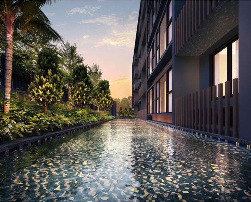 Sophia Regency swimming pool artist impression