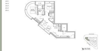 Sophia-Regency-Floor-Plans-2-Bedroom-+Study-Type-C1